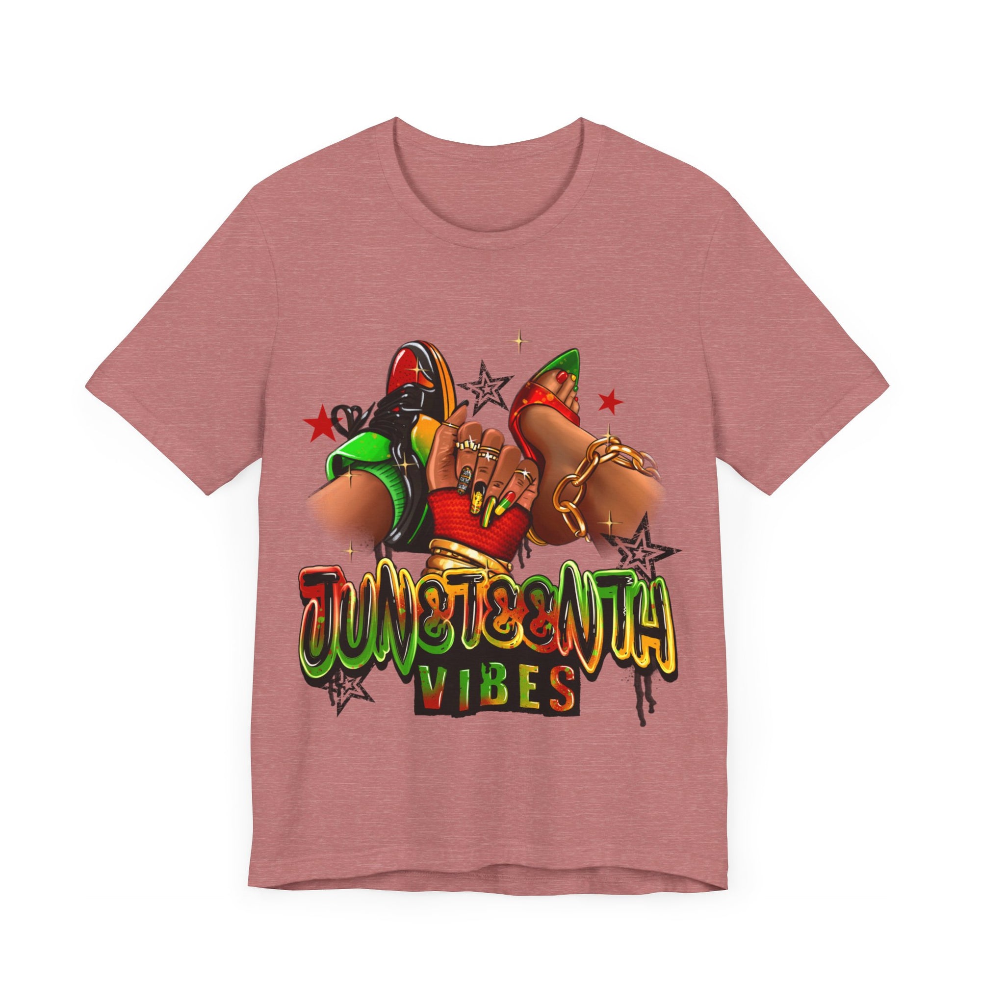 Good Vibes Jersey Short Sleeve Tee (Bella Canvas)