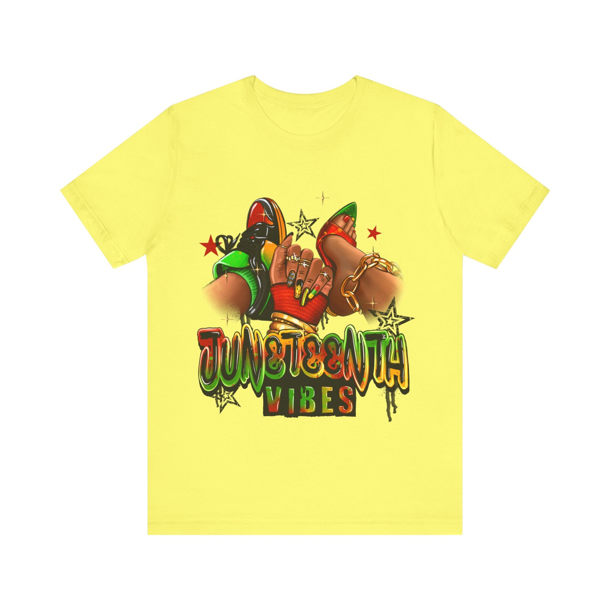 Good Vibes Jersey Short Sleeve Tee (Bella Canvas)