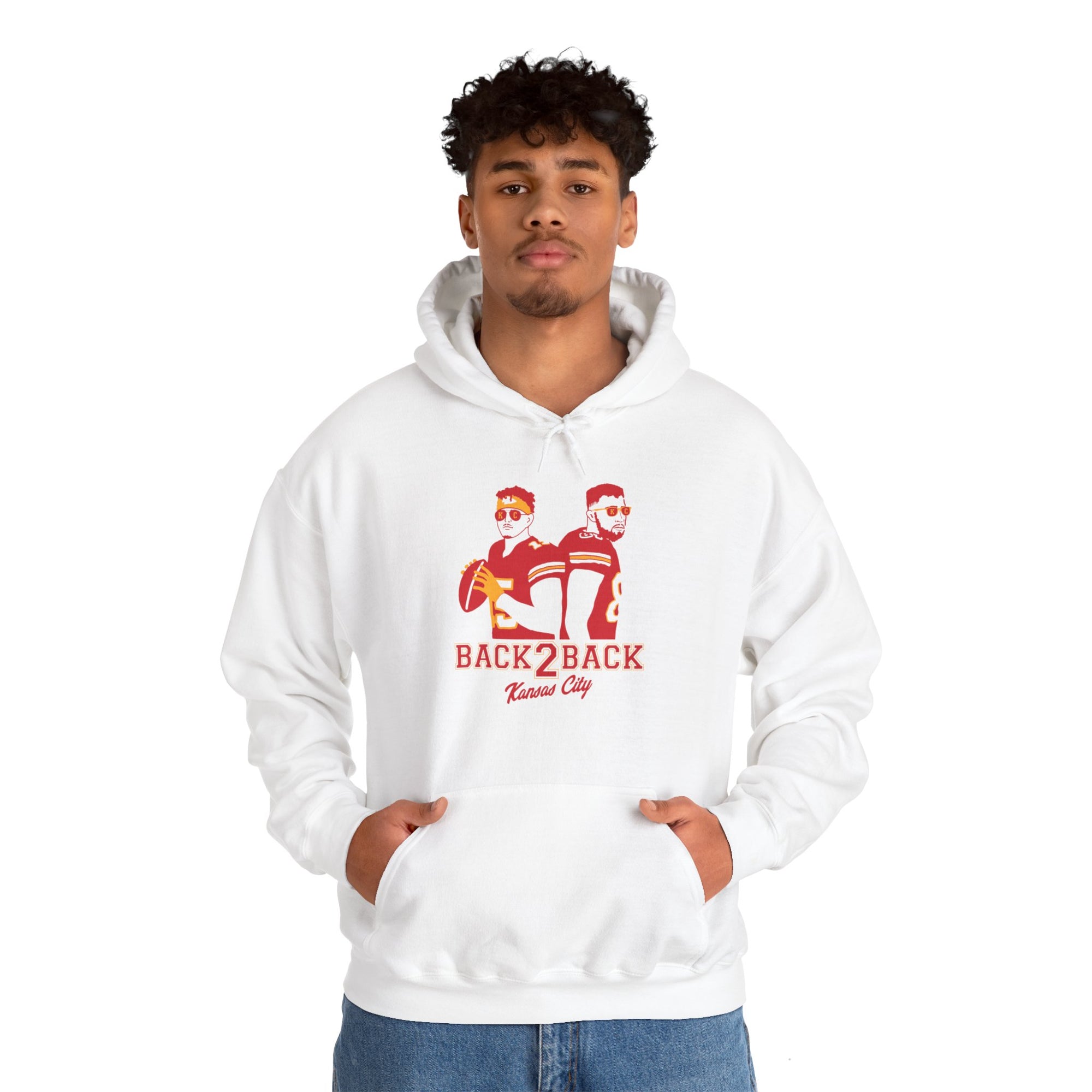 Kansas City Chiefs - Back 2 Back  Hooded Sweatshirt