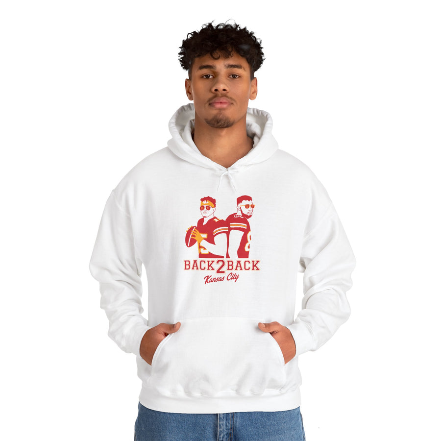 Kansas City Chiefs - Back 2 Back  Hooded Sweatshirt