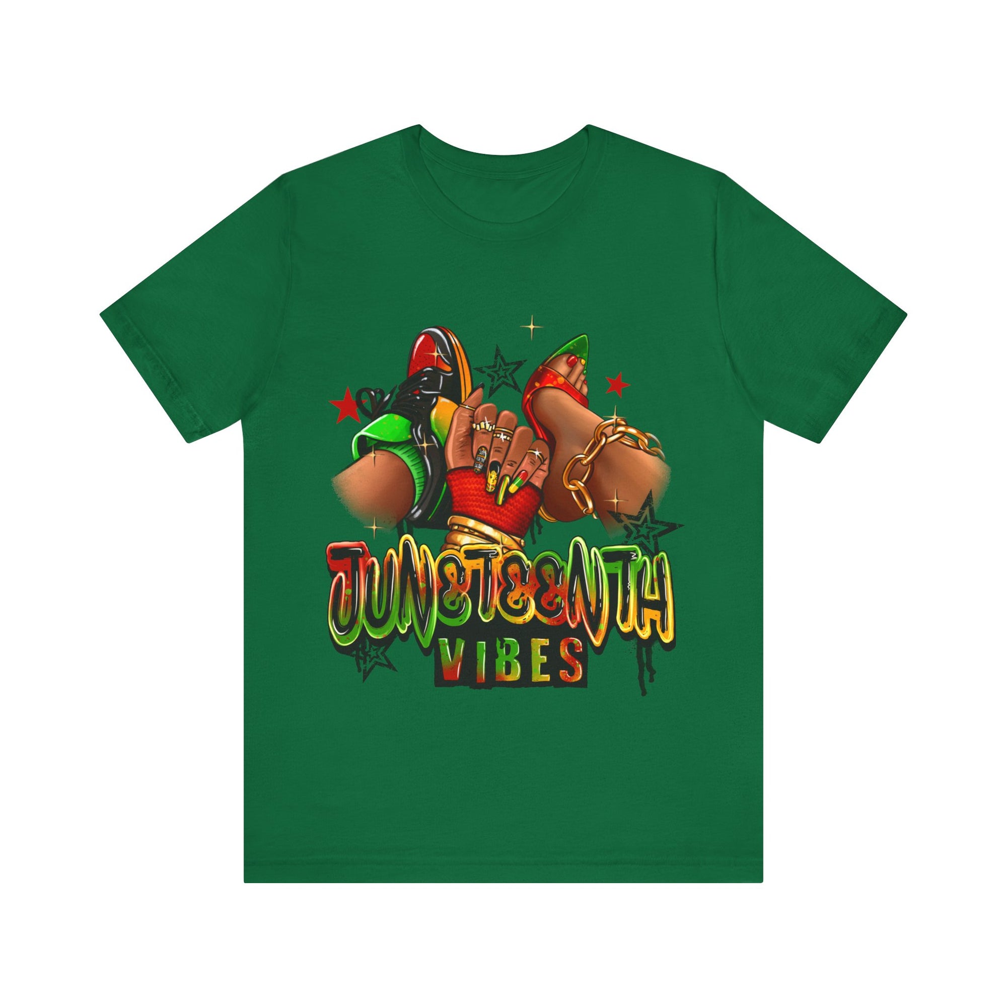 Good Vibes Jersey Short Sleeve Tee (Bella Canvas)