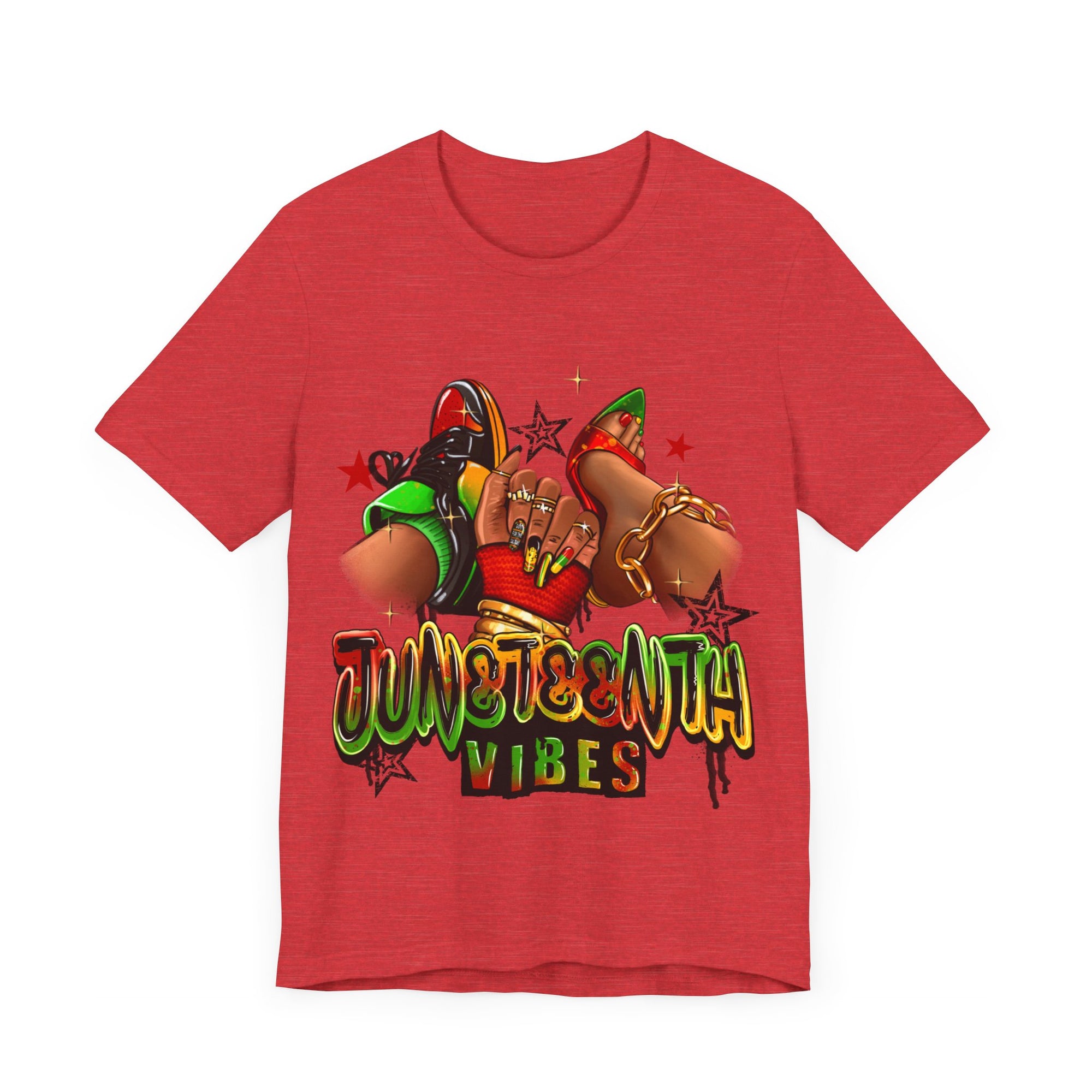 Good Vibes Jersey Short Sleeve Tee (Bella Canvas)