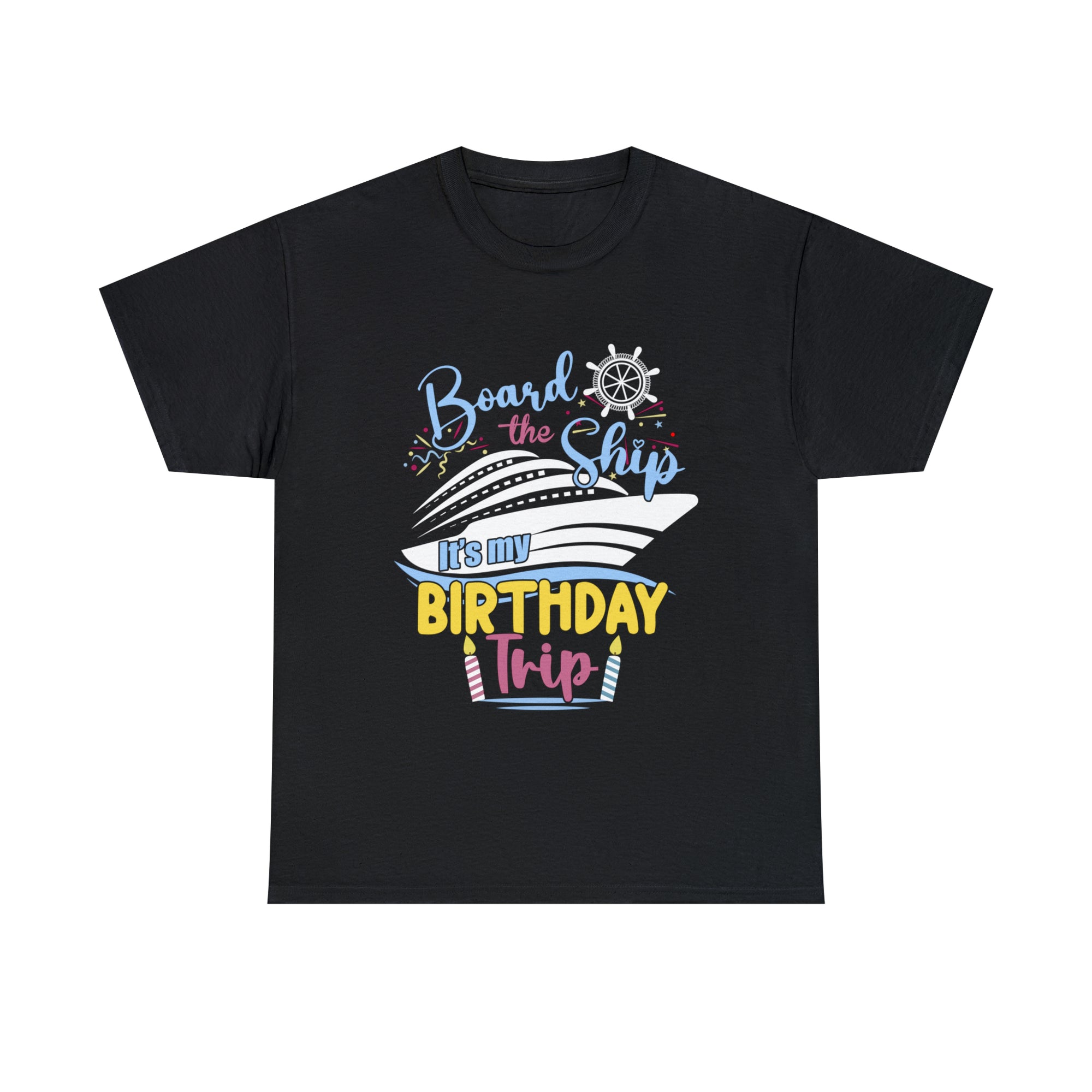 It's My Birthday Trip Unisex Heavy Cotton Tee