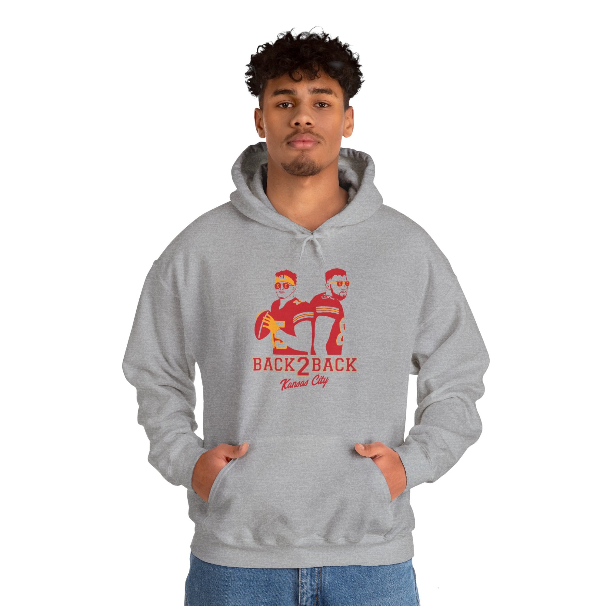Kansas City Chiefs - Back 2 Back  Hooded Sweatshirt