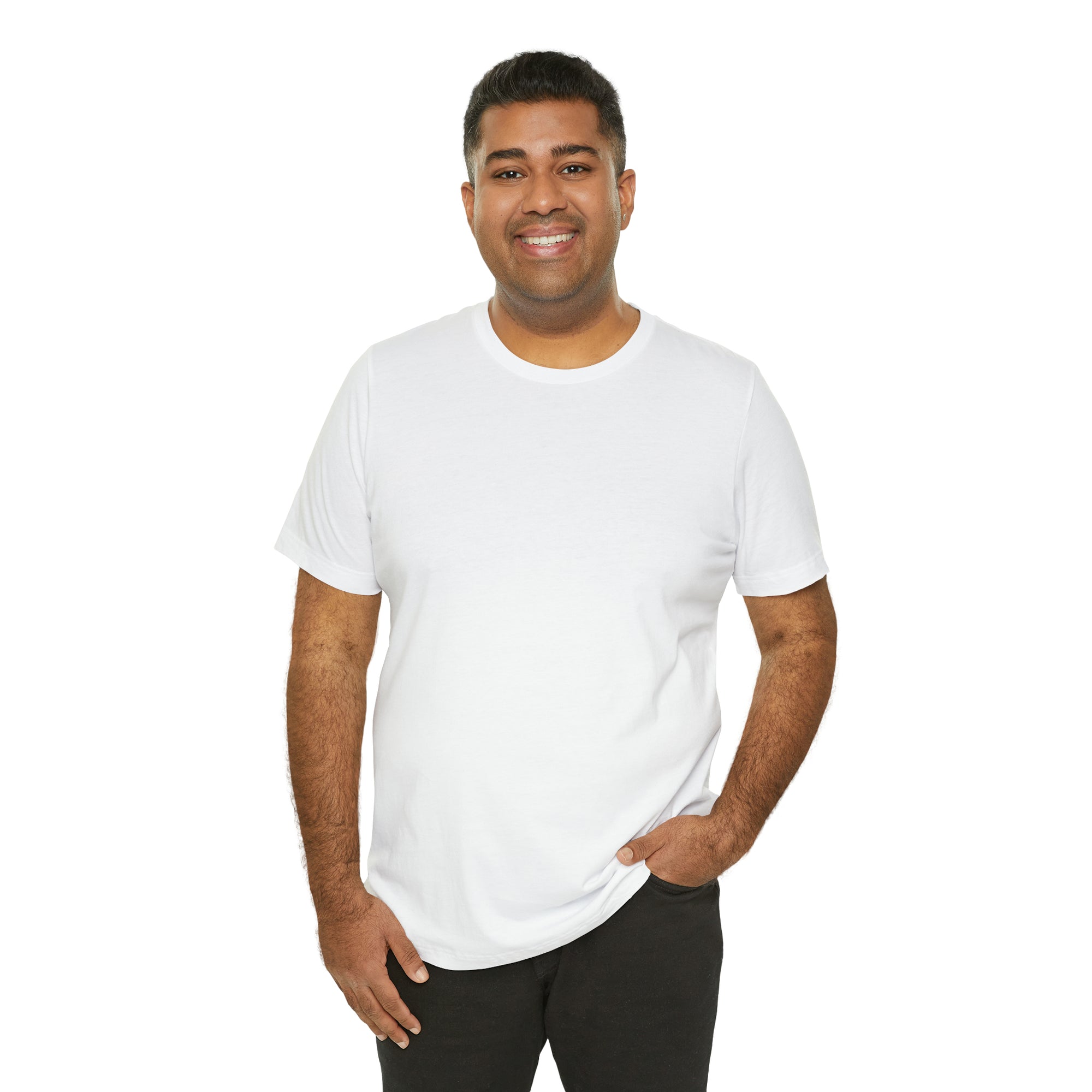 Uh Uh Get Somebody Else to Do it - Unisex Jersey Short Sleeve Tee (White Ink)