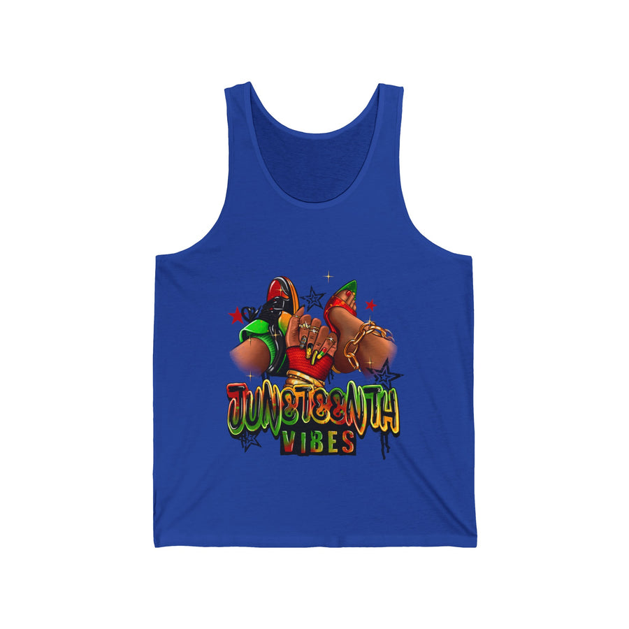 Juneteenth Vibes Jersey Tank