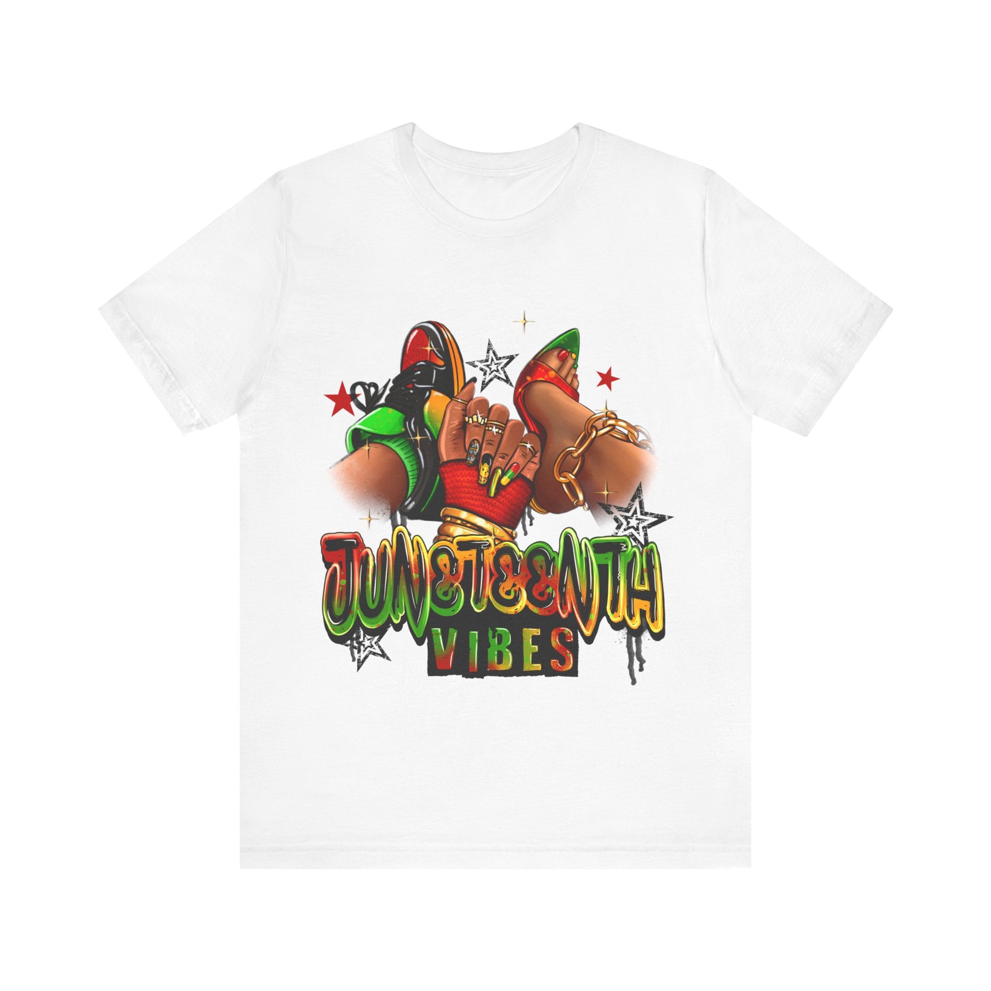 Good Vibes Jersey Short Sleeve Tee (Bella Canvas)