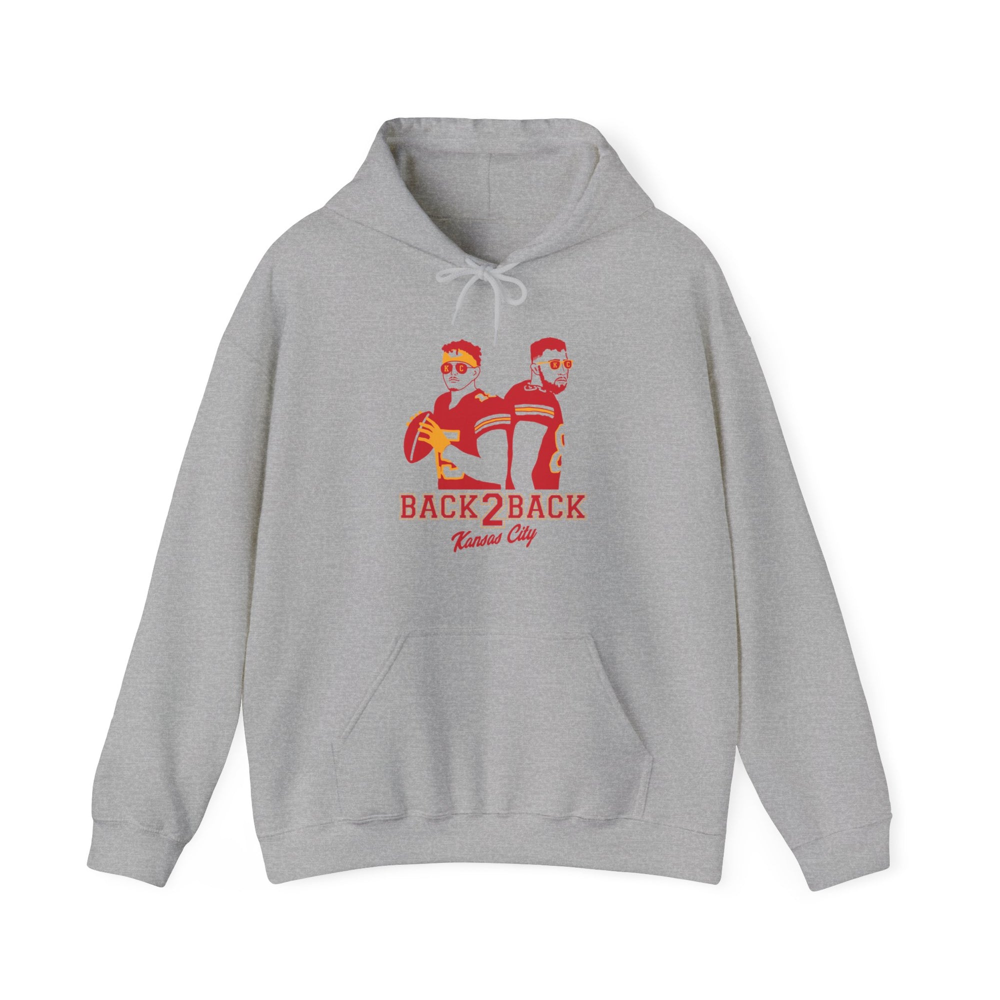 Kansas City Chiefs - Back 2 Back  Hooded Sweatshirt