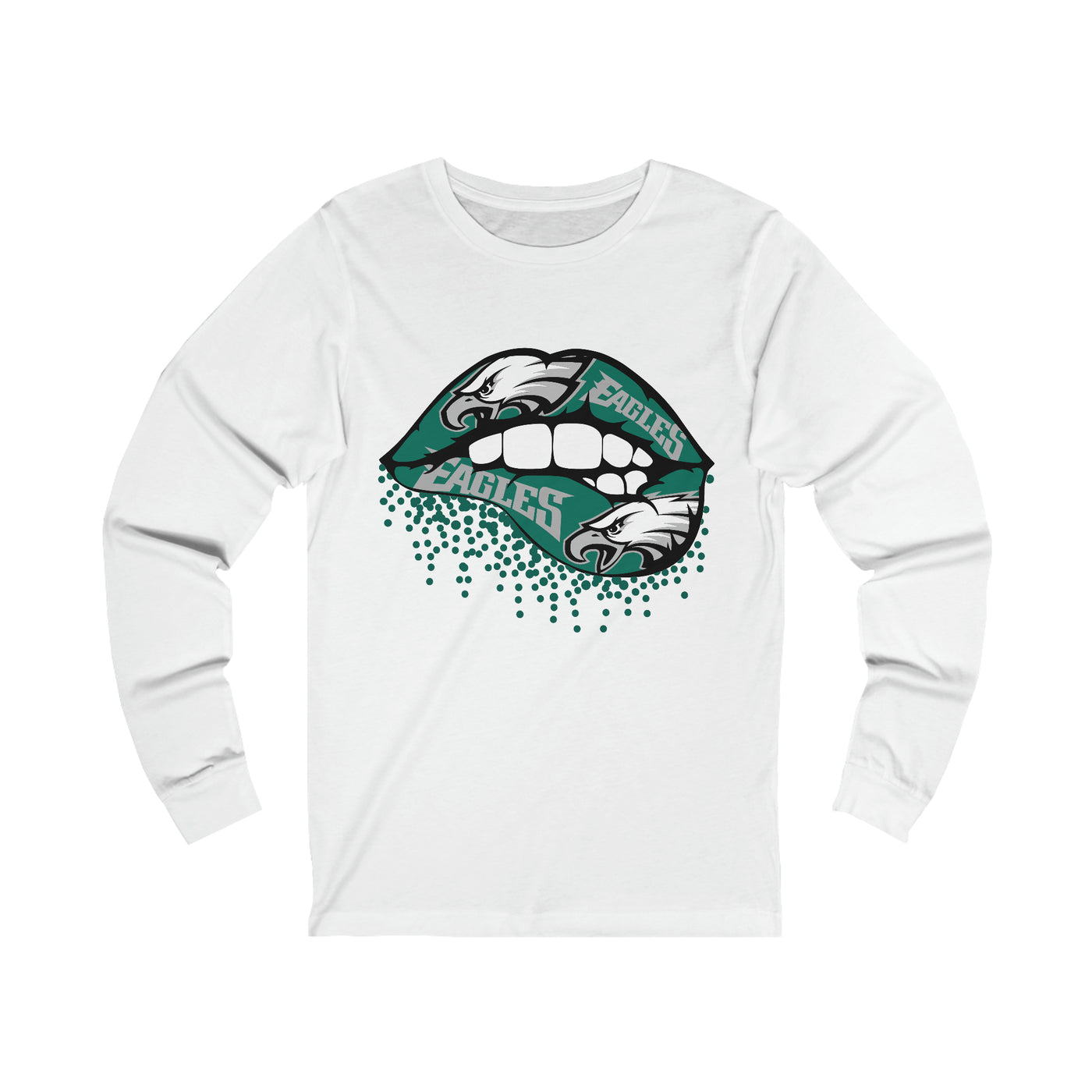 Eagles Lips Unisex Jersey Long Sleeve Tee