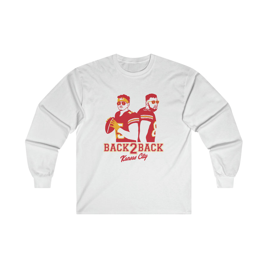 Kansas City Back2Back  Long Sleeve Tee