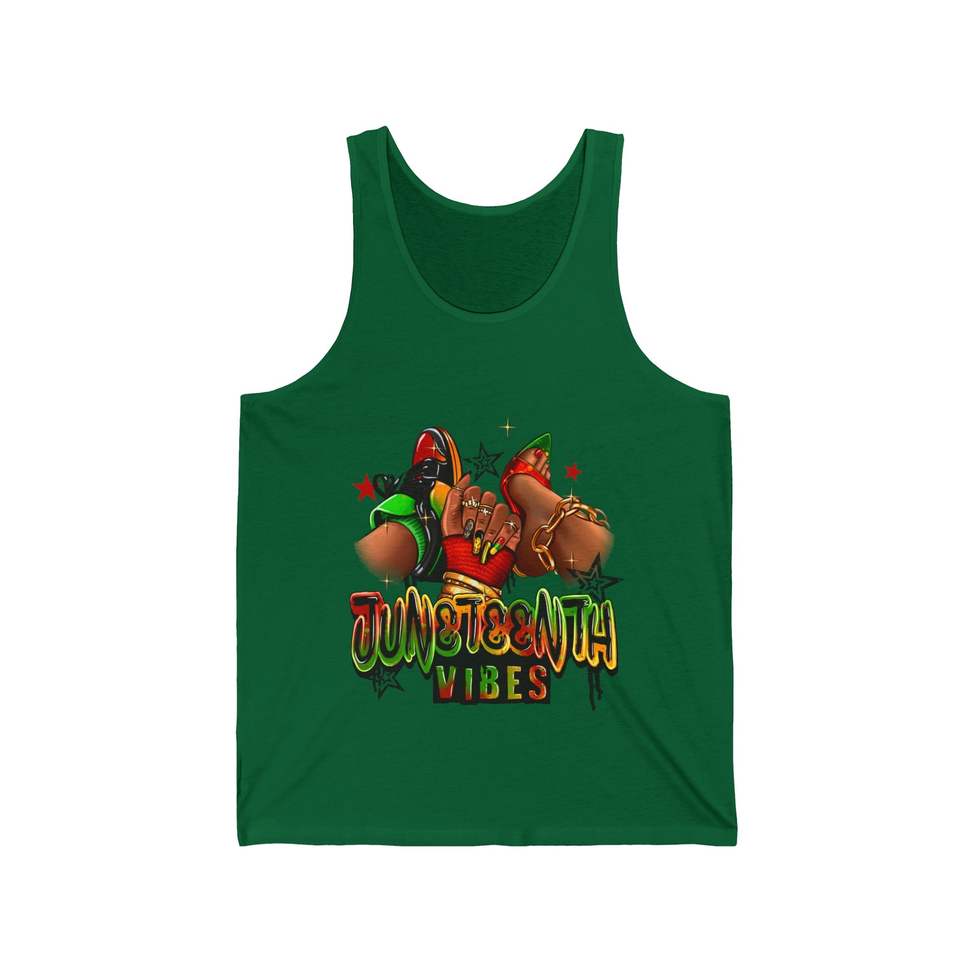 Juneteenth Vibes Jersey Tank