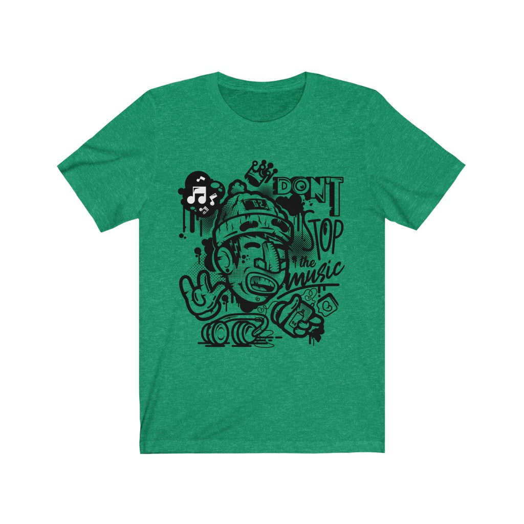 Don't Stop the Music - Unisex Jersey Short Sleeve Tee