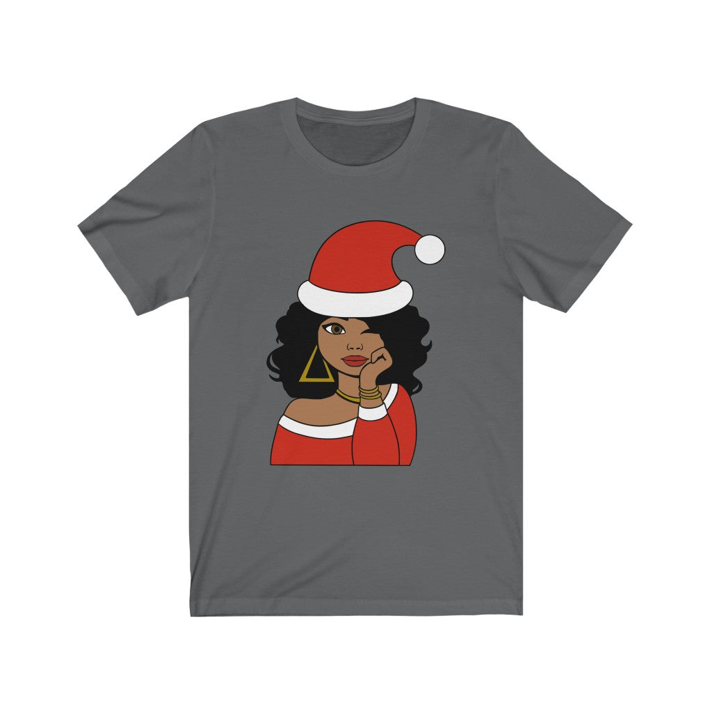 Christmas Wink - Unisex Jersey Short Sleeve Tee