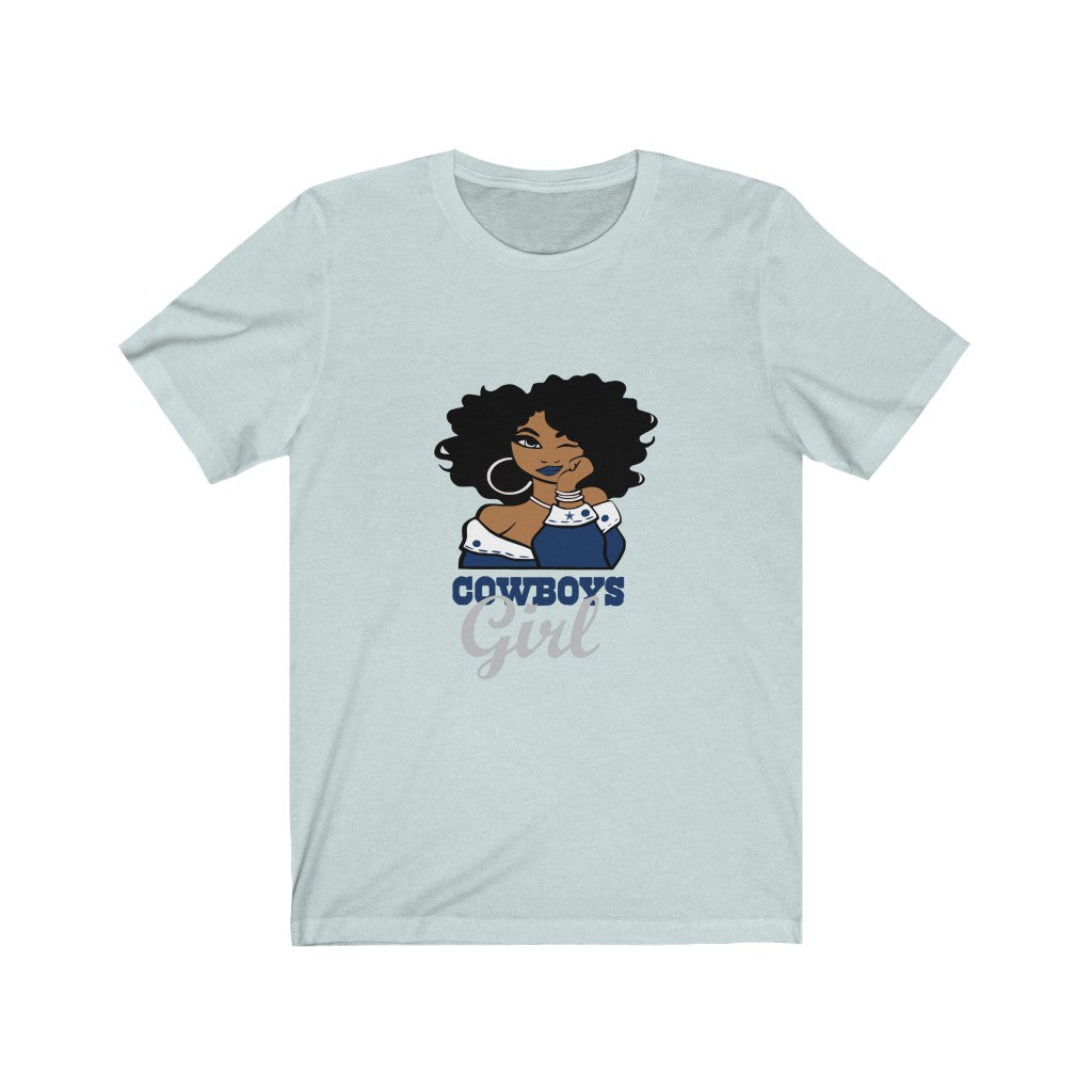 Cowboys Girl Unisex Jersey Short Sleeve Tee