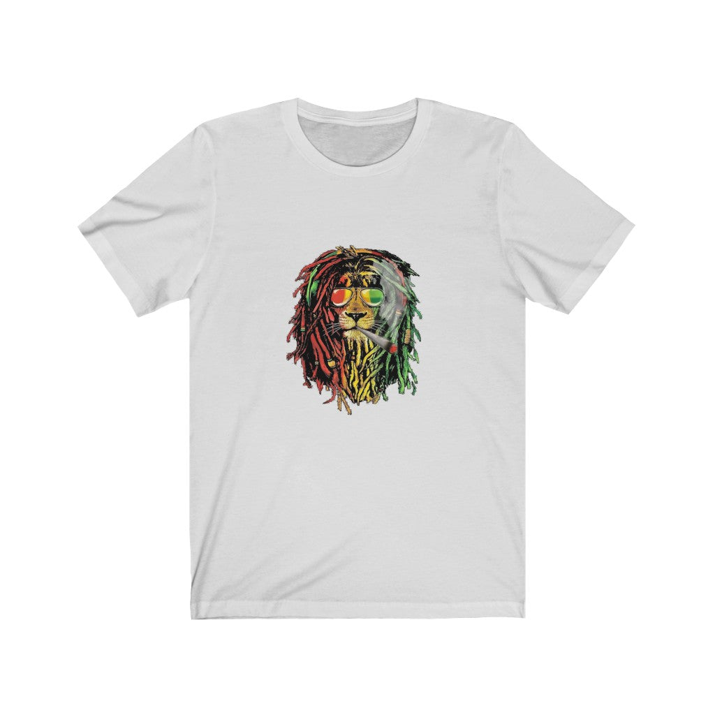 Rasta Lion Unisex Jersey Short Sleeve Tee