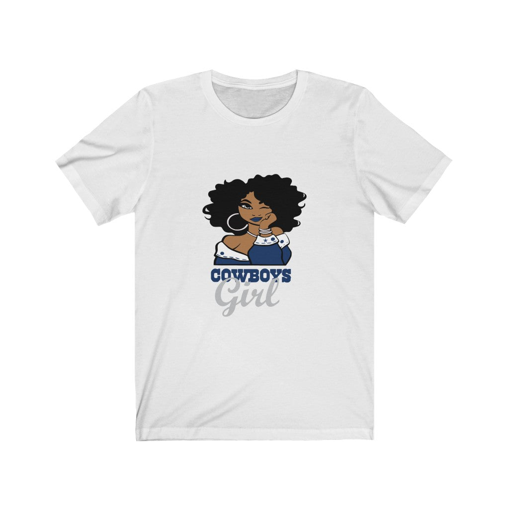 Cowboys Girl Unisex Jersey Short Sleeve Tee