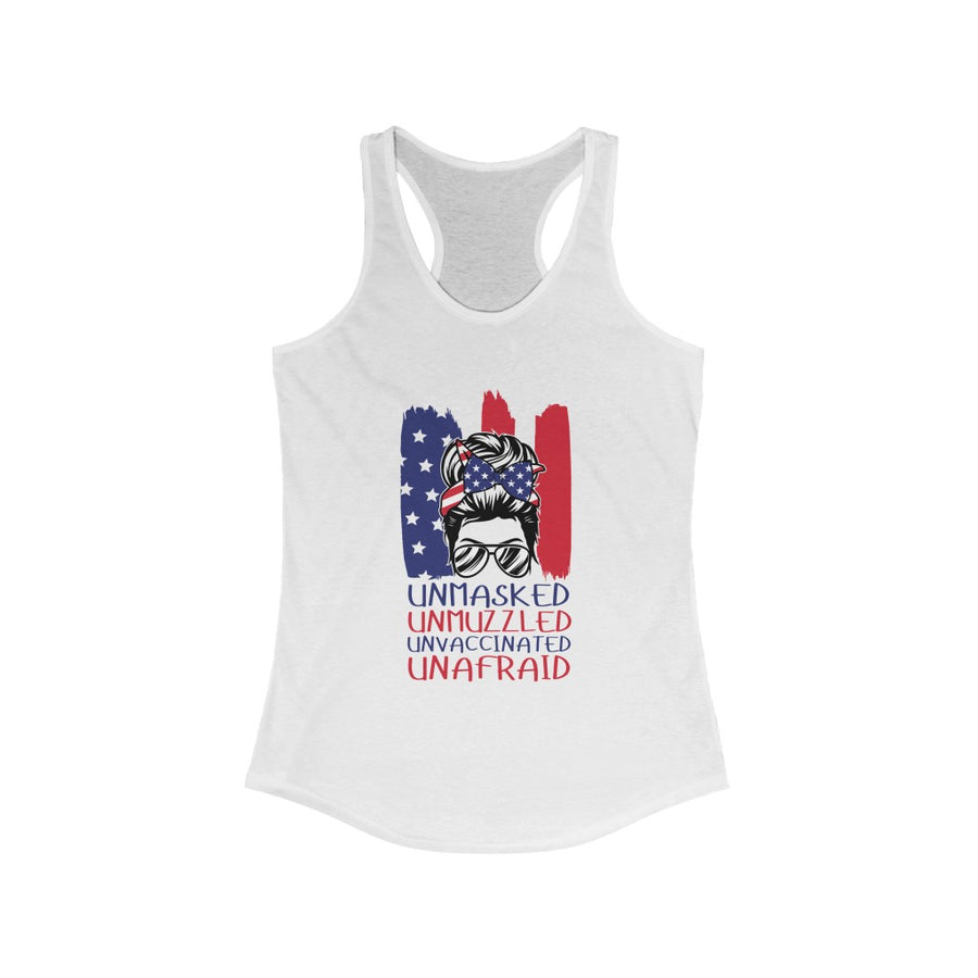 4th Unmasked - Women's Ideal Racerback Tank