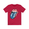 Star Spangled Lips - Unisex Jersey Short Sleeve Tee