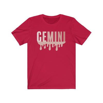 Gemini Drip - Unisex Jersey Short Sleeve Tee