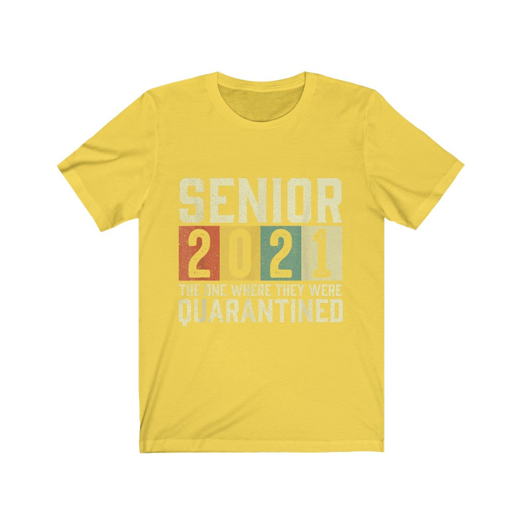 Retro Senior 2021 - Unisex Jersey Short Sleeve Tee