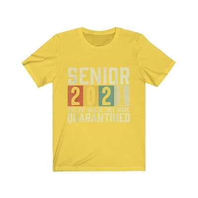 Retro Senior 2021 - Unisex Jersey Short Sleeve Tee