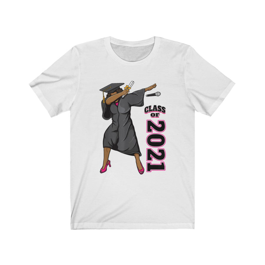 Drop the Mic Grad 2021 - Unisex Jersey Short Sleeve Tee