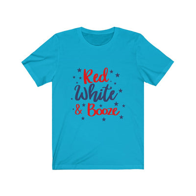 Red White and Booze Fourth of July Unisex