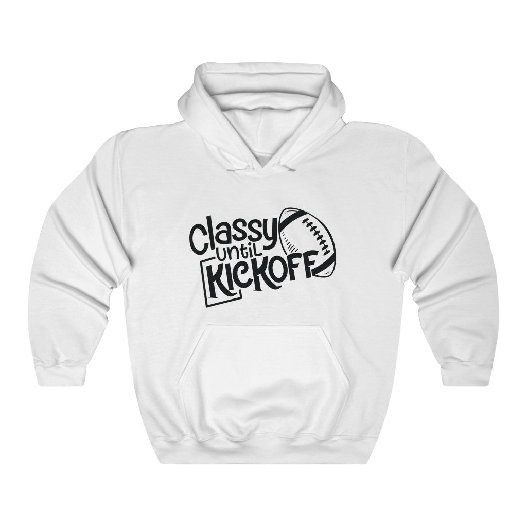 Classy til Kickoff Unisex Heavy Blend™ Hooded Sweatshirt
