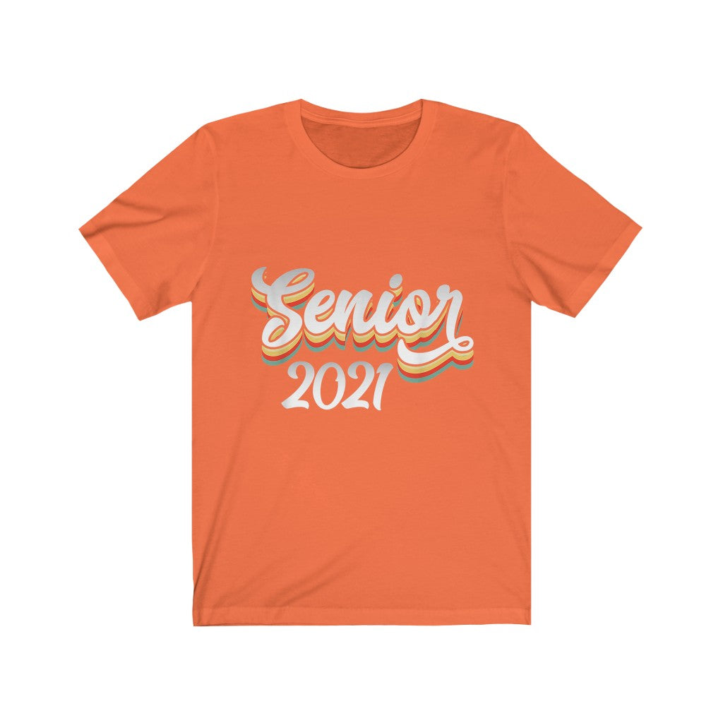 Retro Senior 2021 - Unisex Jersey Short Sleeve Tee