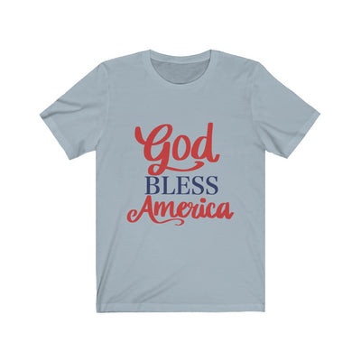 God Bless American - Unisex Jersey Short Sleeve Tee