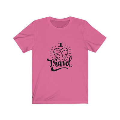 I love to travel - Unisex Jersey Short Sleeve Tee