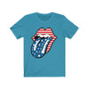 Star Spangled Lips - Unisex Jersey Short Sleeve Tee