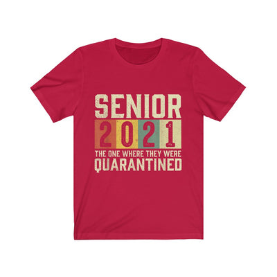 Retro Senior 2021 - Unisex Jersey Short Sleeve Tee