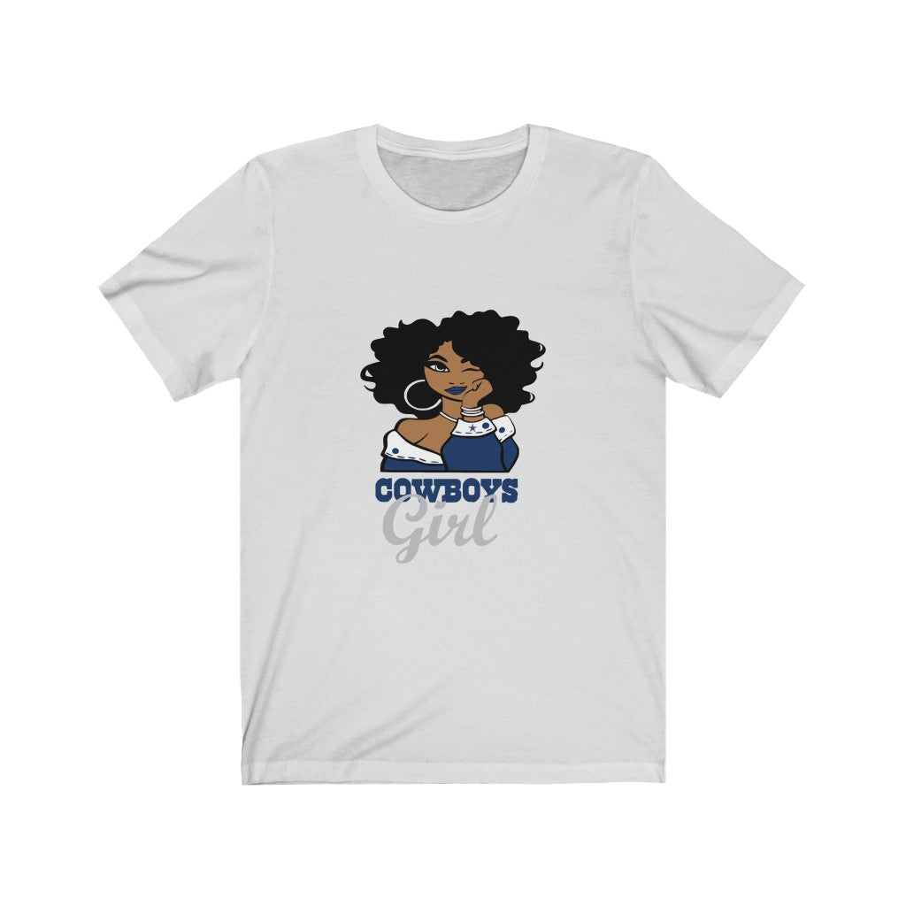 Cowboys Girl Unisex Jersey Short Sleeve Tee