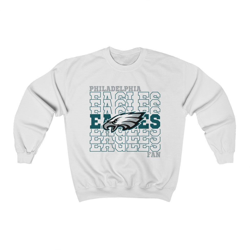 Philly Eagles Fan Unisex Heavy Blend™ Crewneck Sweatshirt