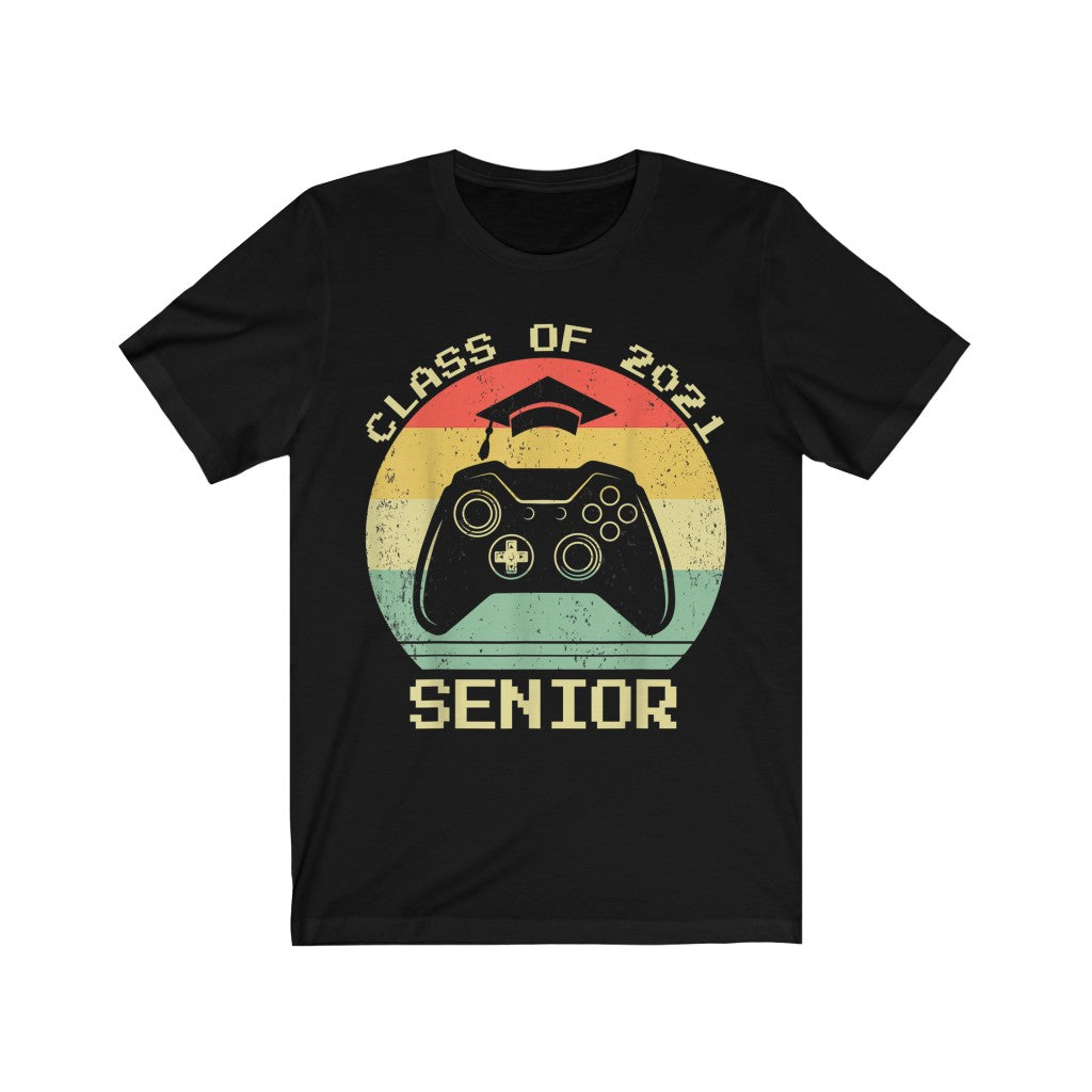 Class of 2021 Gamer - Unisex Jersey Short Sleeve Tee