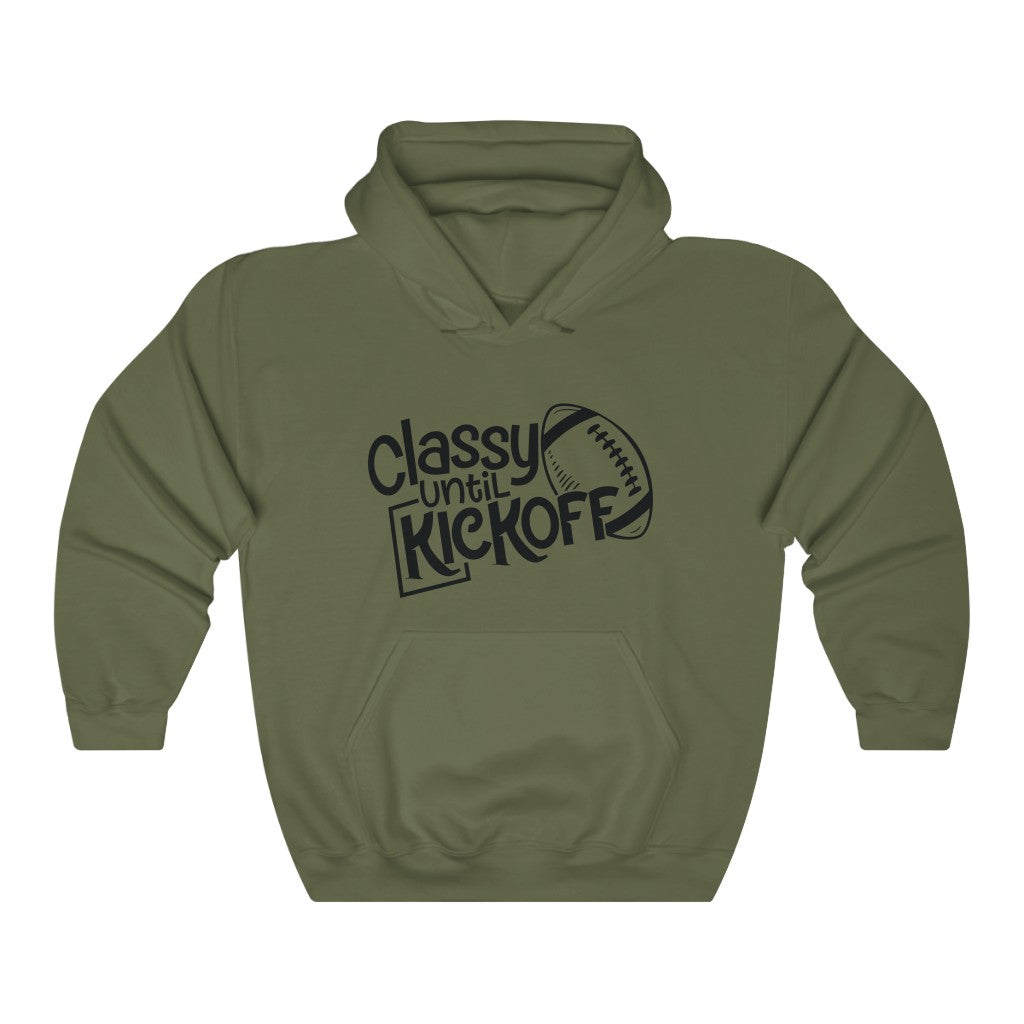 Classy til Kickoff Unisex Heavy Blend™ Hooded Sweatshirt