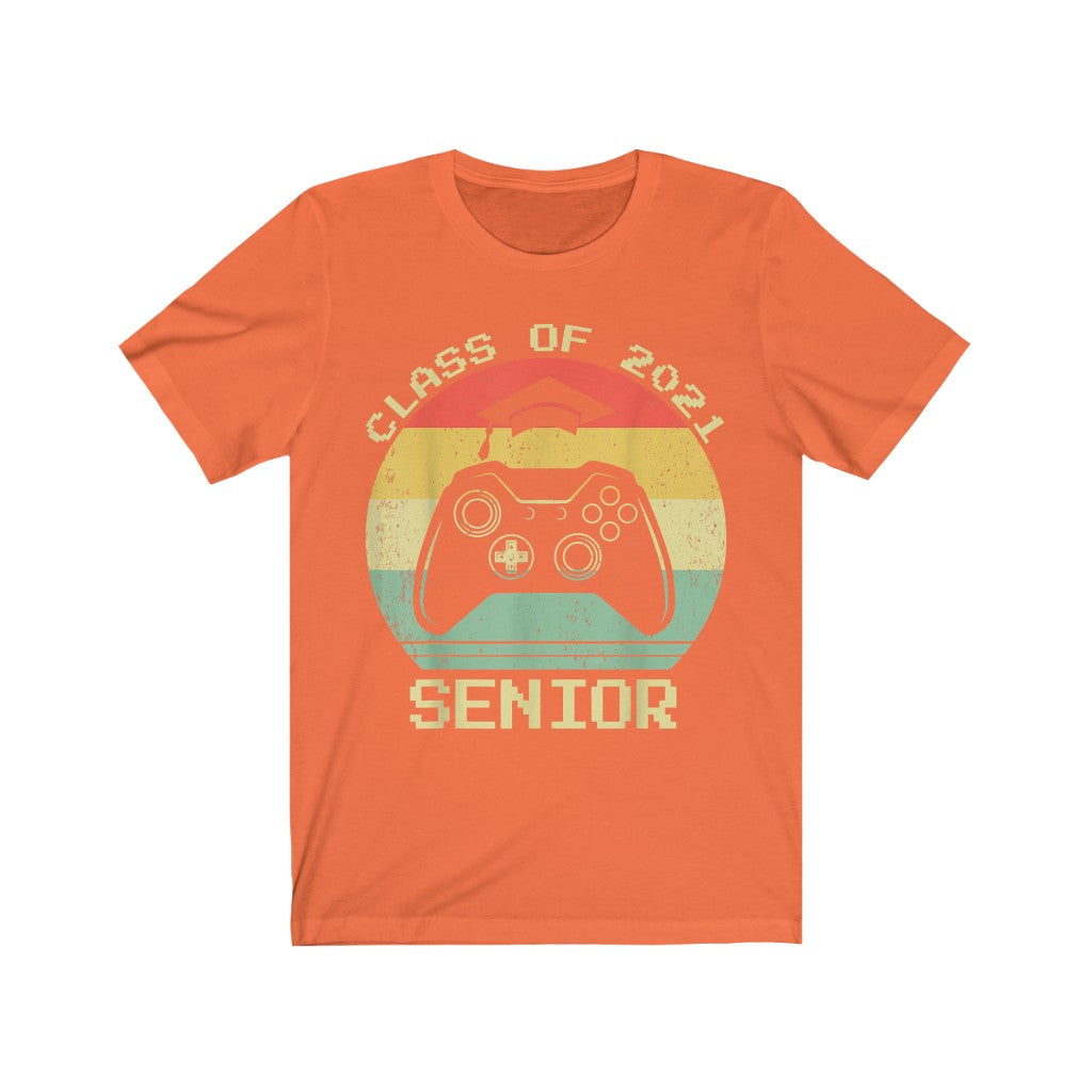 Class of 2021 Gamer - Unisex Jersey Short Sleeve Tee