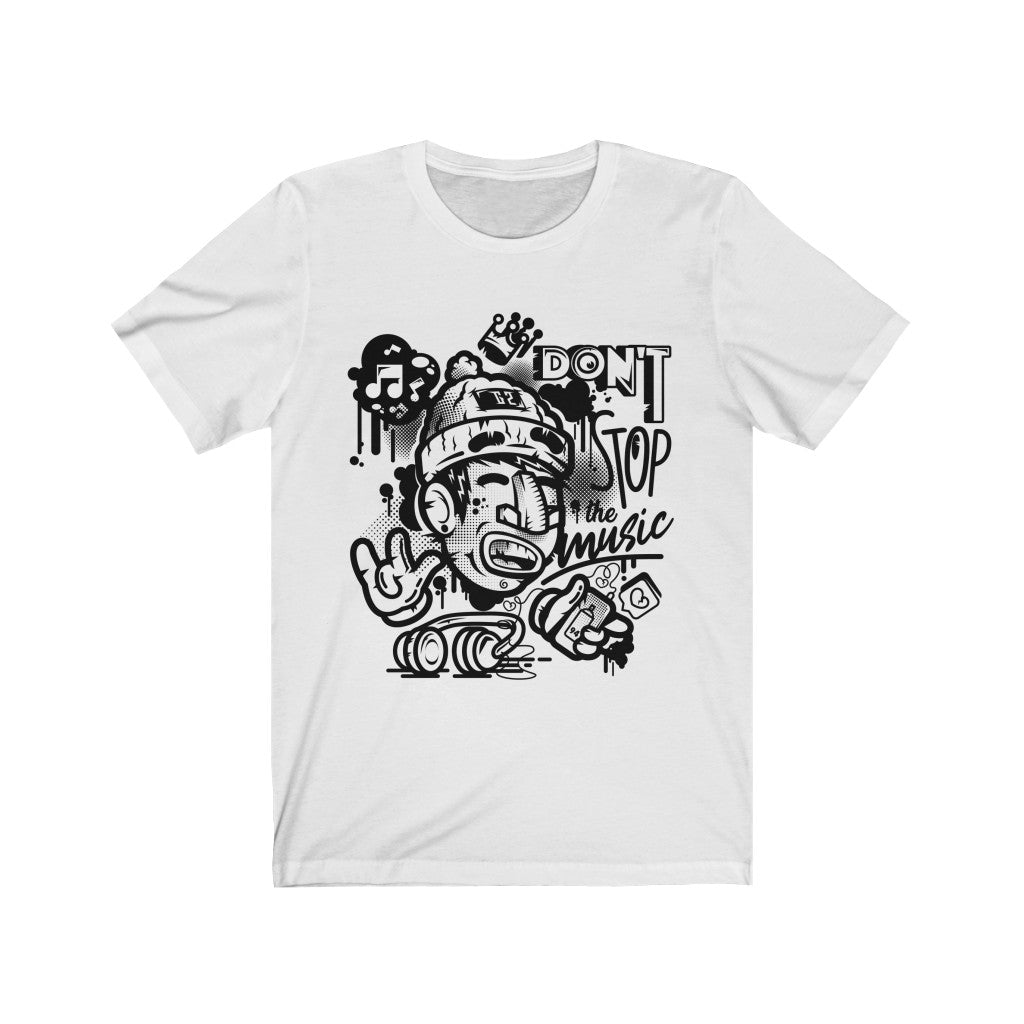 Don't Stop the Music - Unisex Jersey Short Sleeve Tee