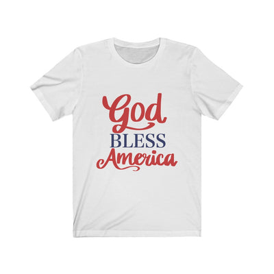 God Bless American - Unisex Jersey Short Sleeve Tee