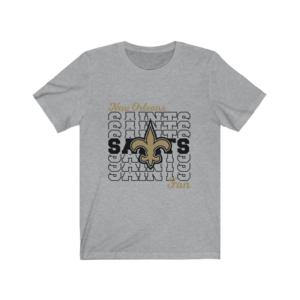 Saints Fan Unisex Jersey Short Sleeve Tee
