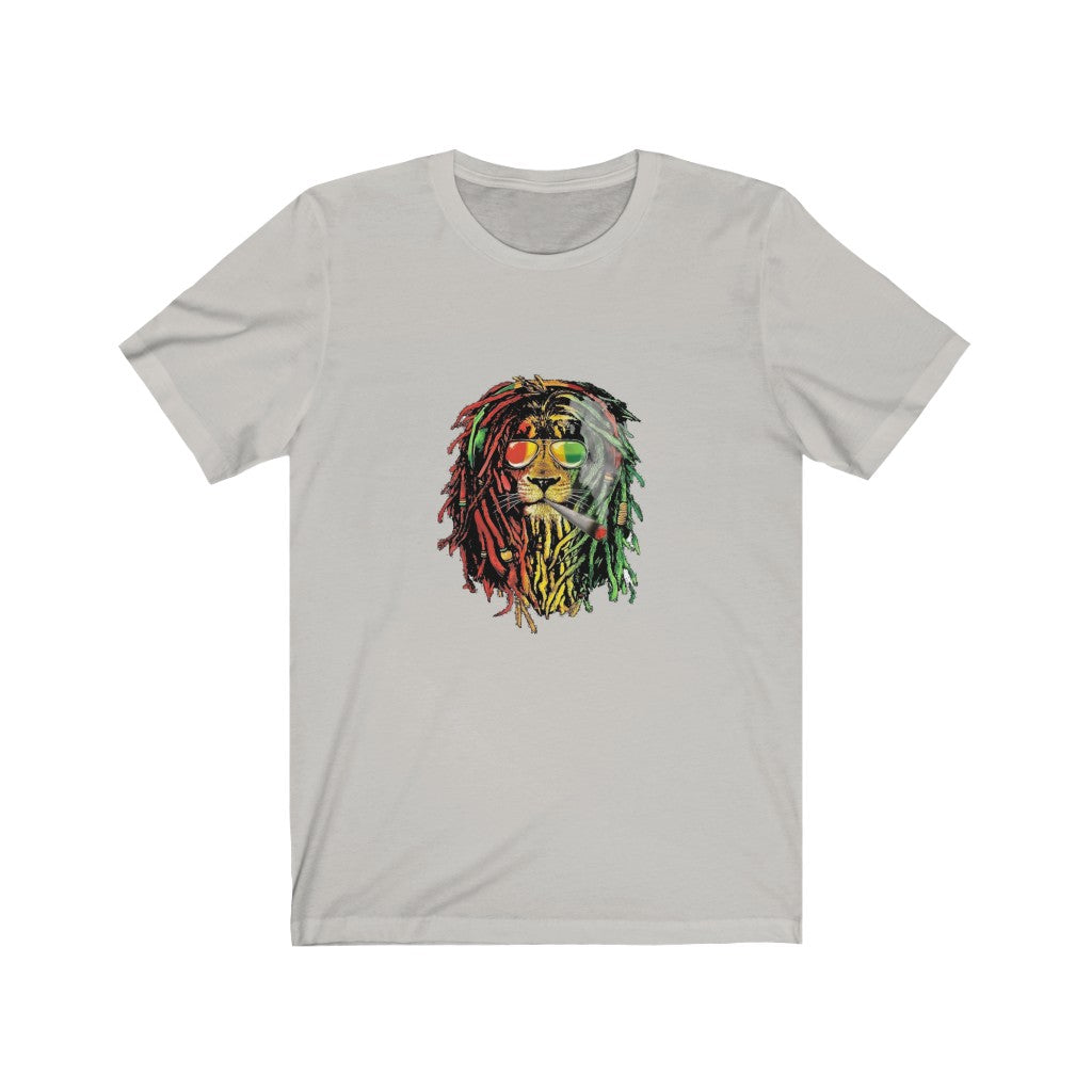 Rasta Lion Unisex Jersey Short Sleeve Tee