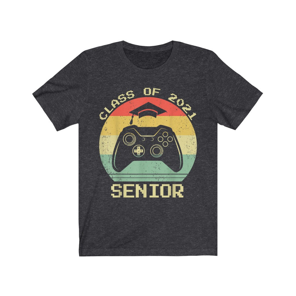 Class of 2021 Gamer - Unisex Jersey Short Sleeve Tee
