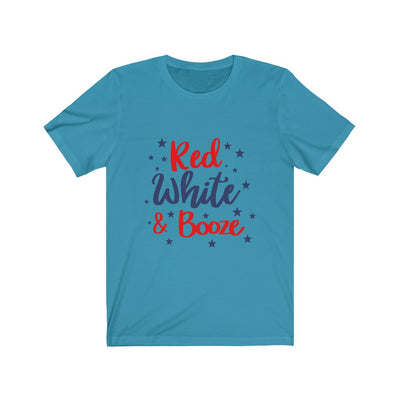 Red White and Booze Fourth of July Unisex