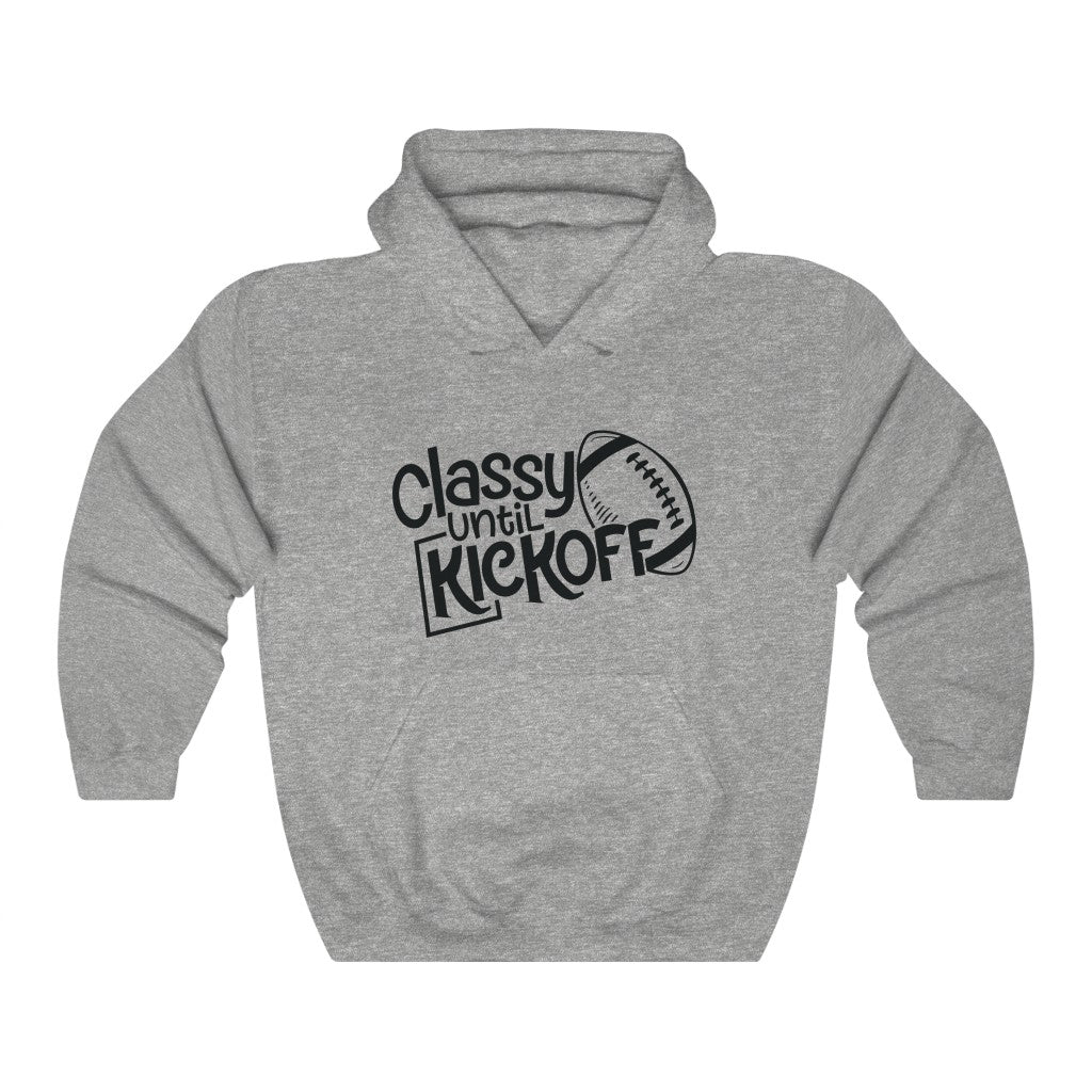 Classy til Kickoff Unisex Heavy Blend™ Hooded Sweatshirt