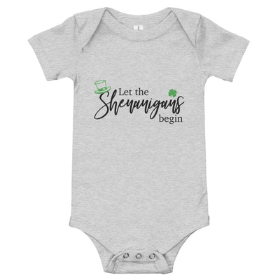 Shenanigans Baby short sleeve one piece