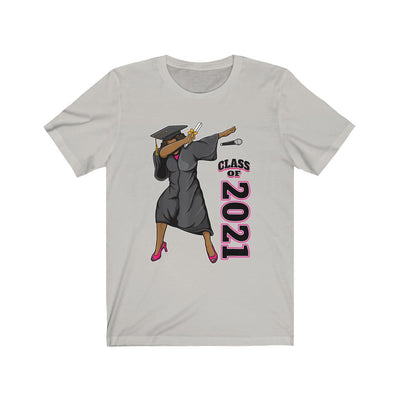 Drop the Mic Grad 2021 - Unisex Jersey Short Sleeve Tee