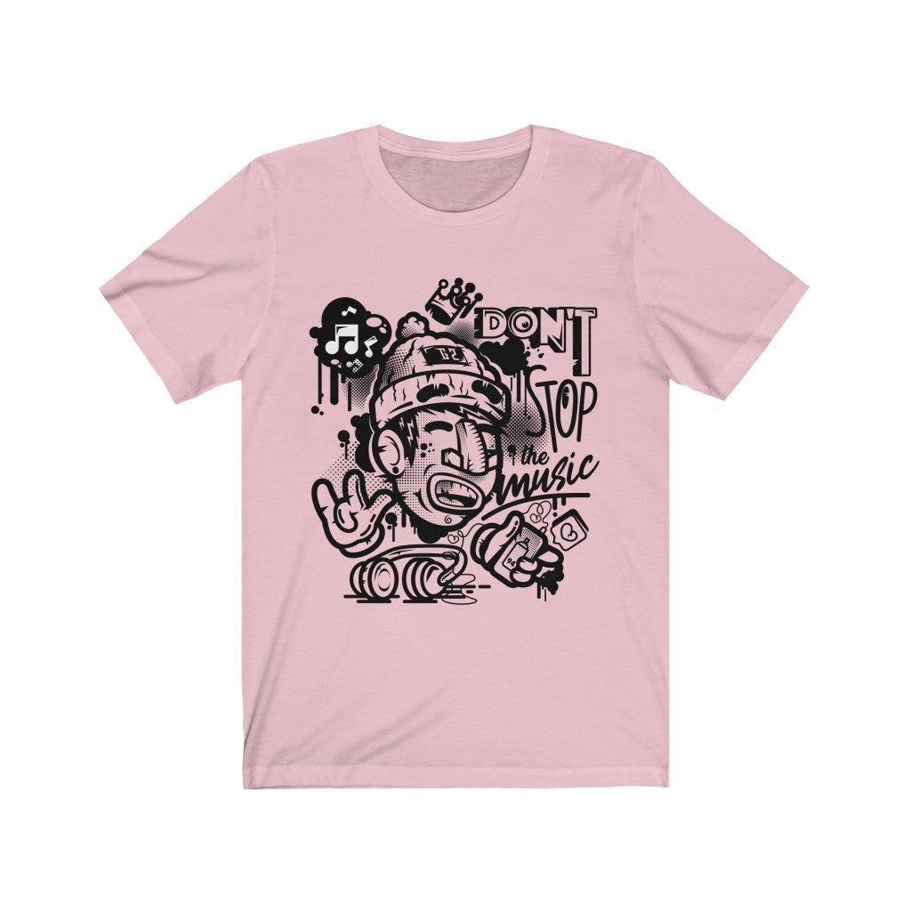 Don't Stop the Music - Unisex Jersey Short Sleeve Tee