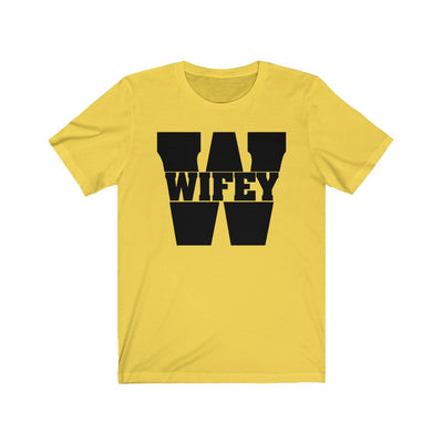 Wifey Unisex Jersey Short Sleeve Tee