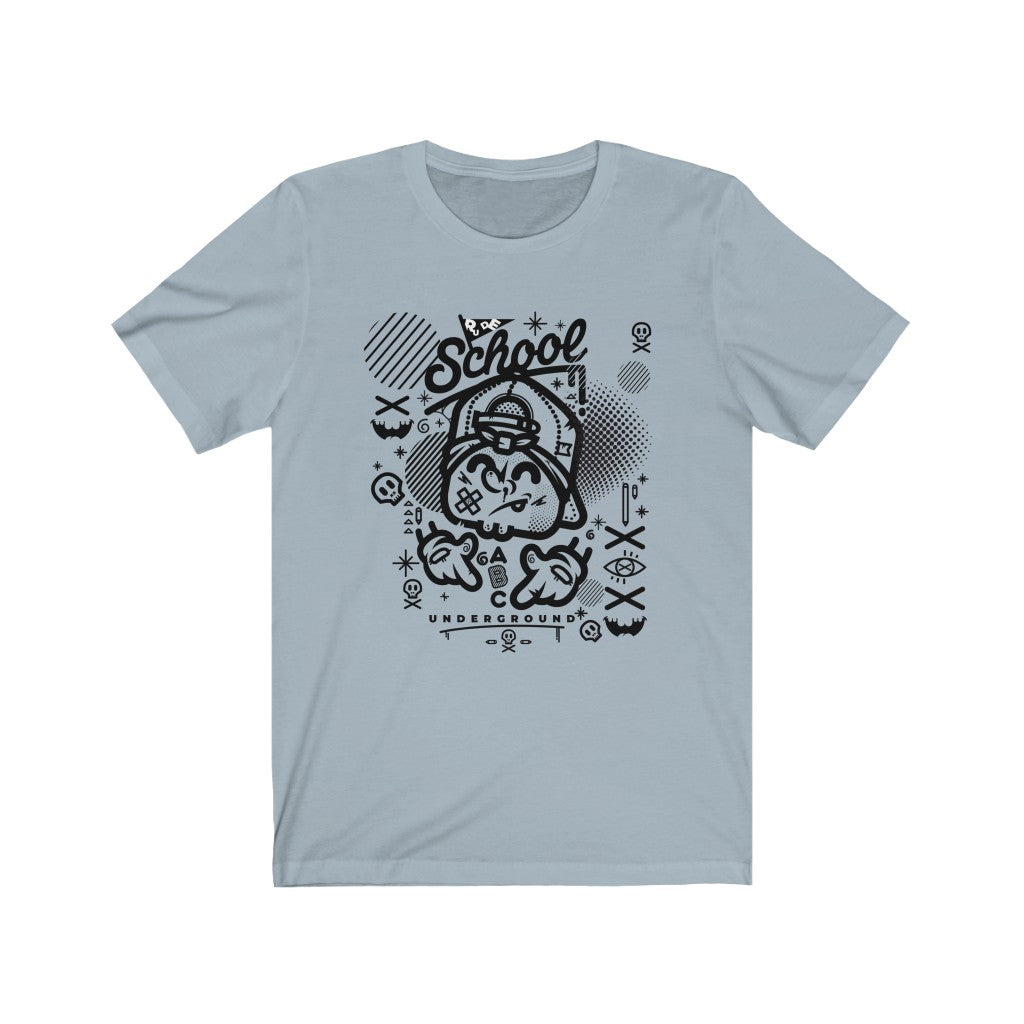 Rude School - Unisex Jersey Short Sleeve Tee